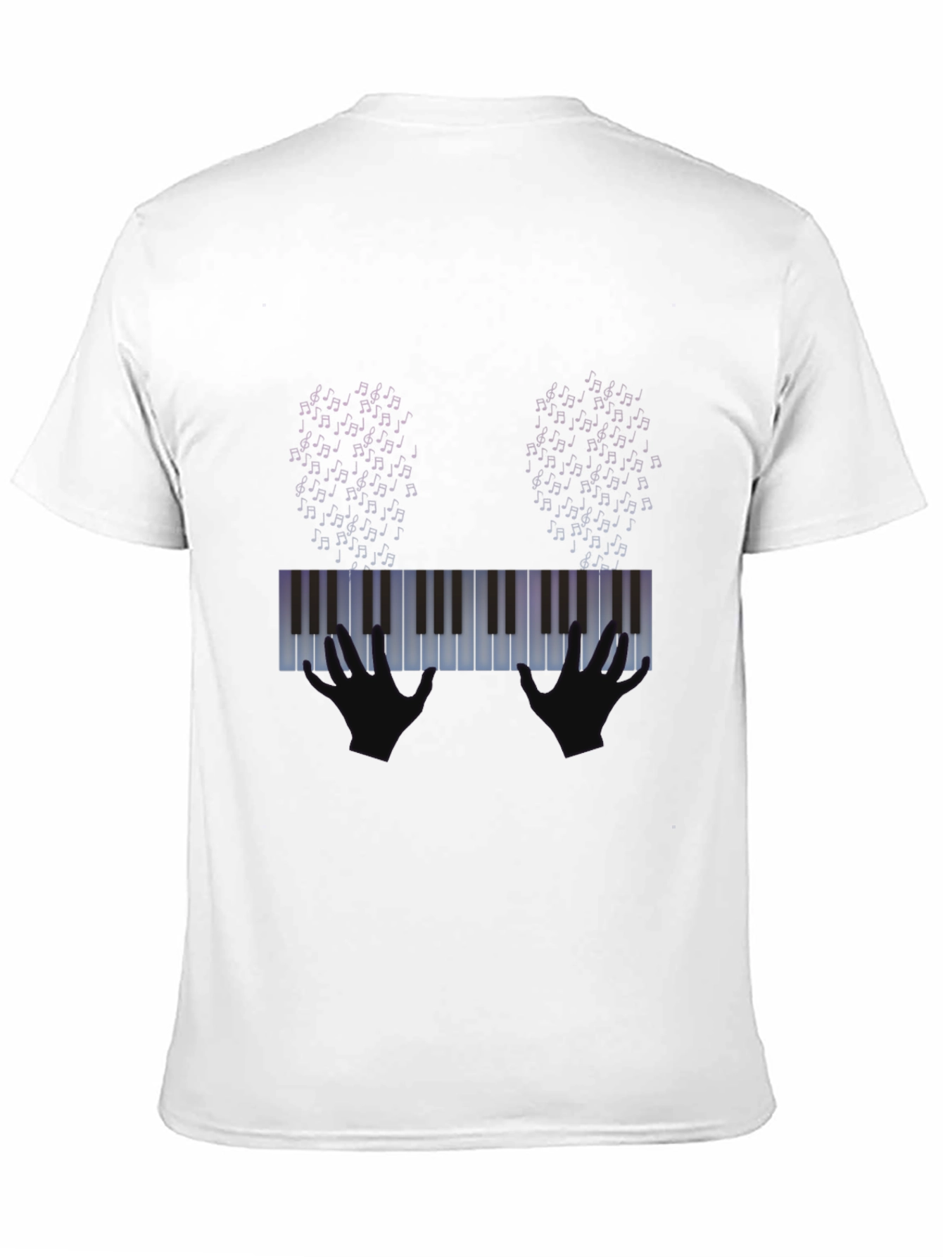 Piano Keys Graphic T-Shirt - Music Lover Tee