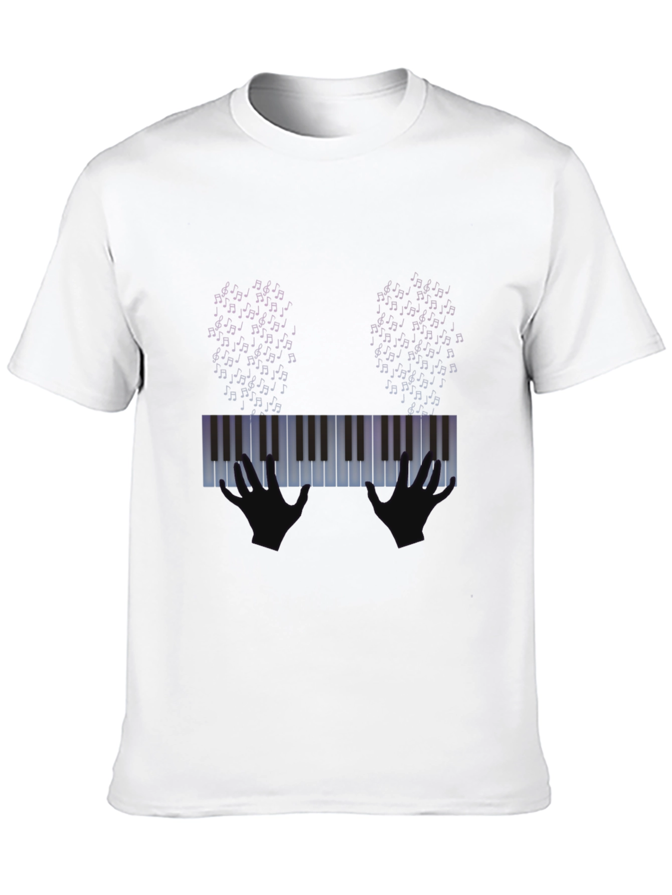 Piano Keys Graphic T-Shirt - Music Lover Tee