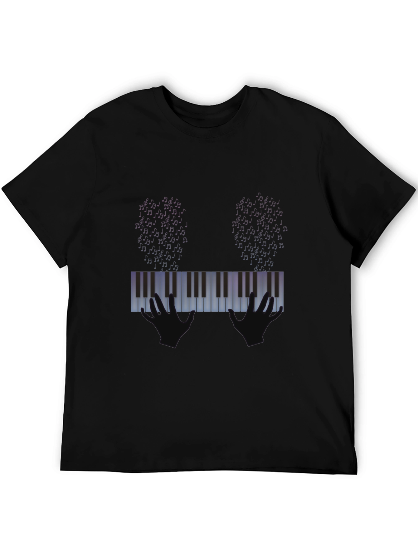 Piano Keys Graphic T-Shirt - Music Lover Tee