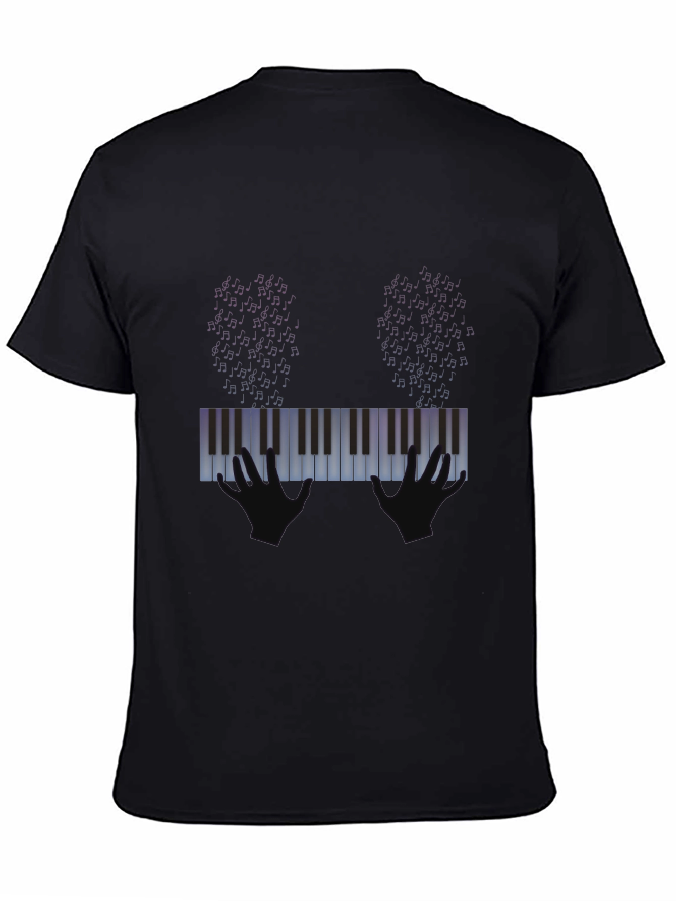Piano Keys Graphic T-Shirt - Music Lover Tee
