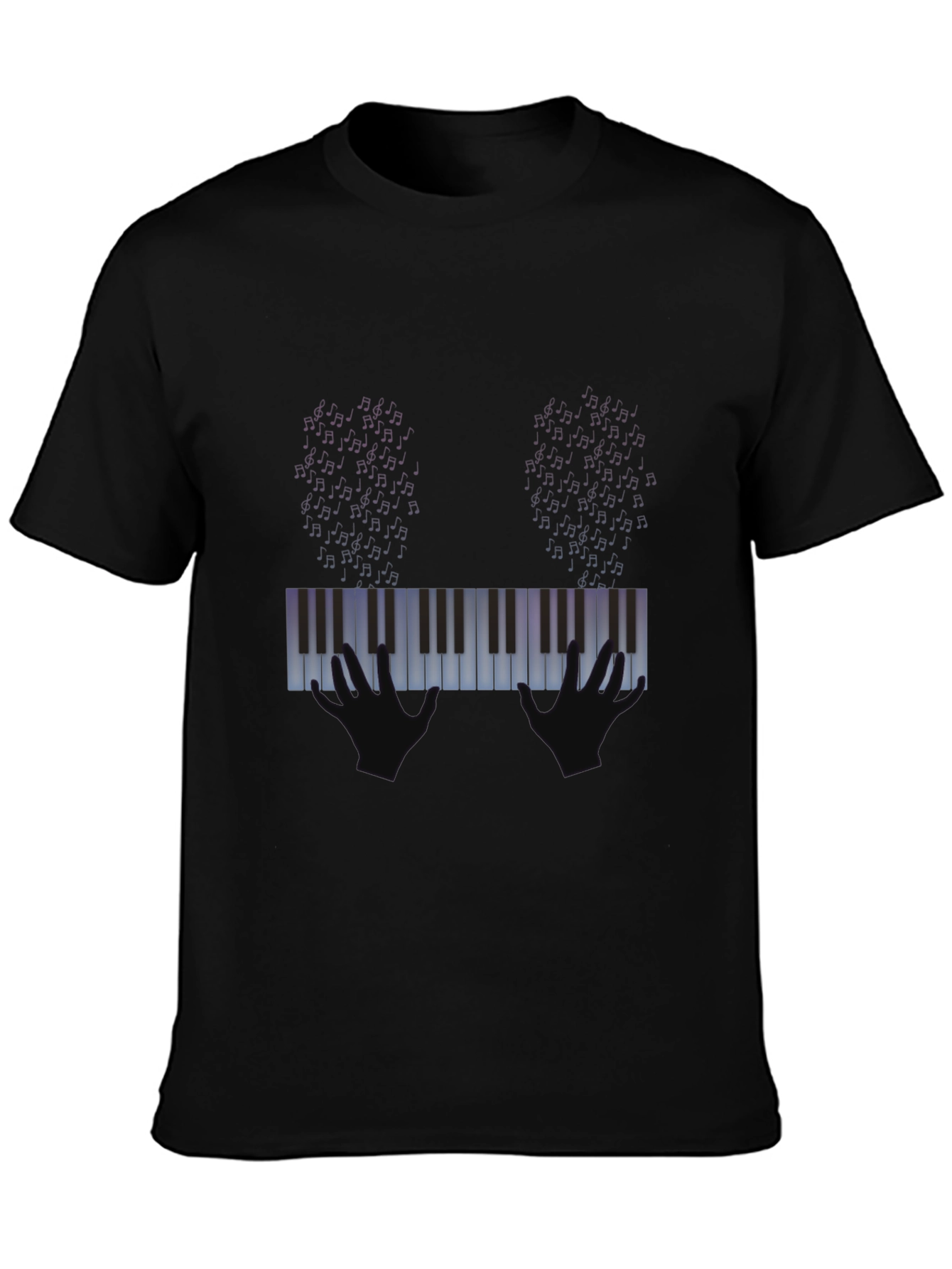 Piano Keys Graphic T-Shirt - Music Lover Tee