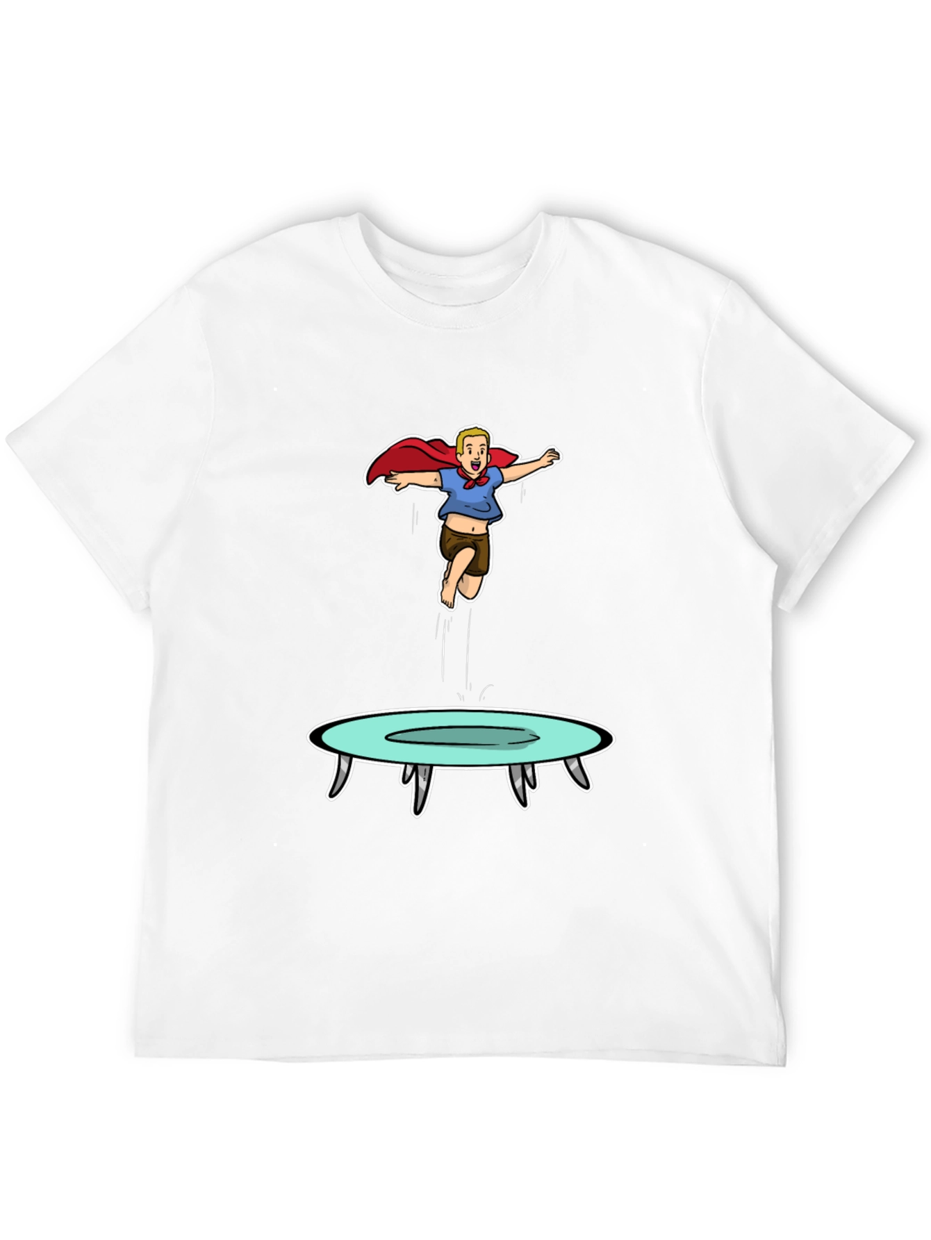 Superhero Boy Trampoline T-Shirt