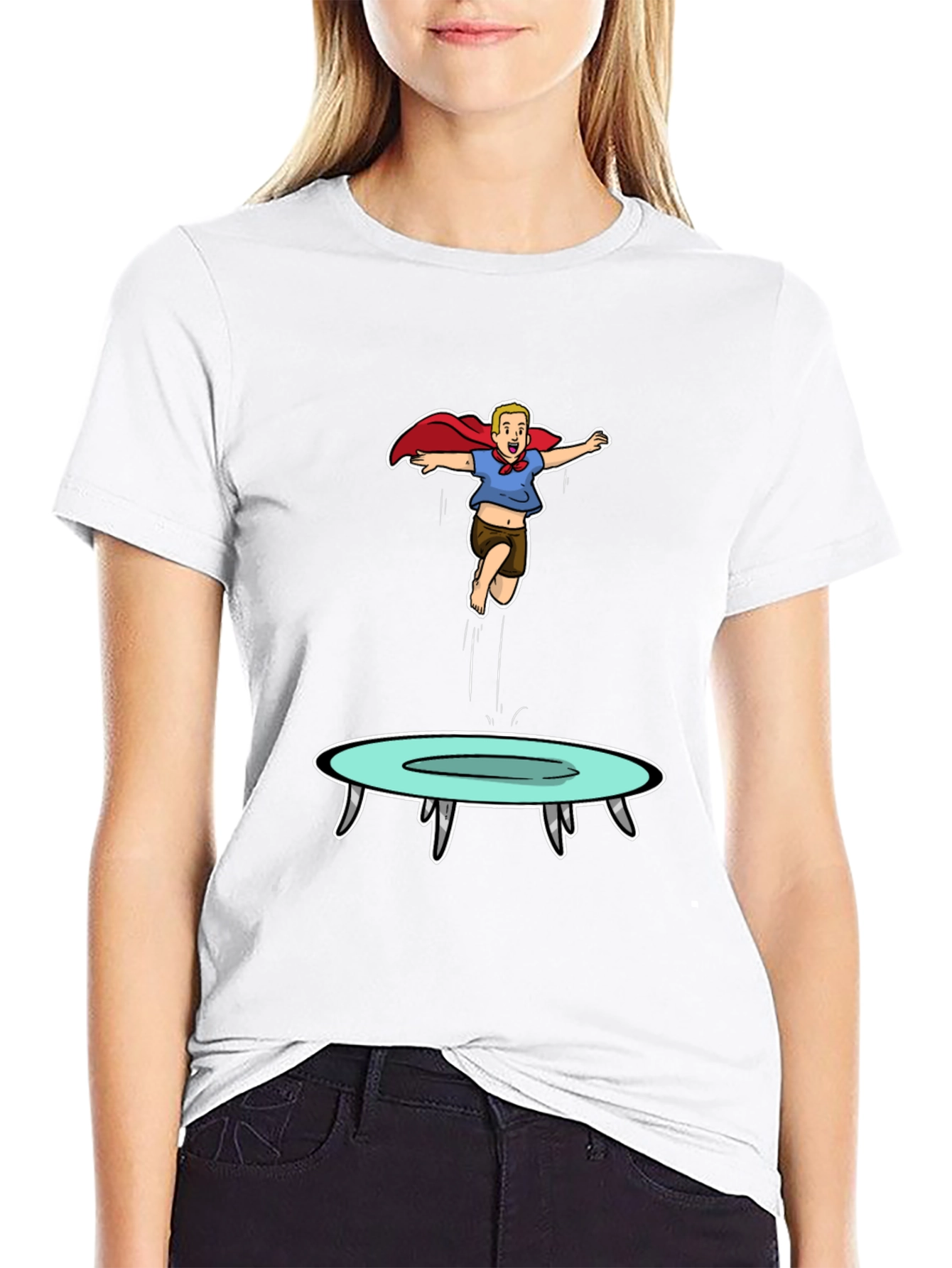 Superhero Boy Trampoline T-Shirt