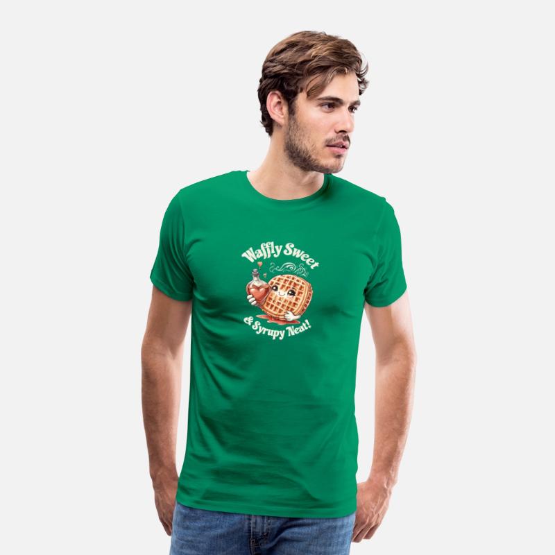 Waffle Cuteness Overload – Sweet & Syrupy T-Shirt