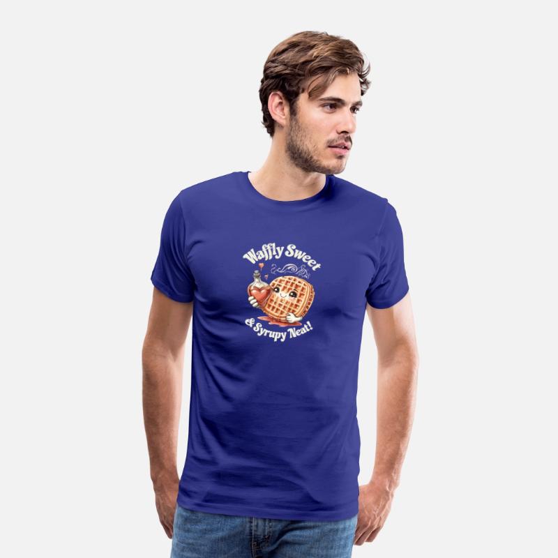 Waffle Cuteness Overload – Sweet & Syrupy T-Shirt