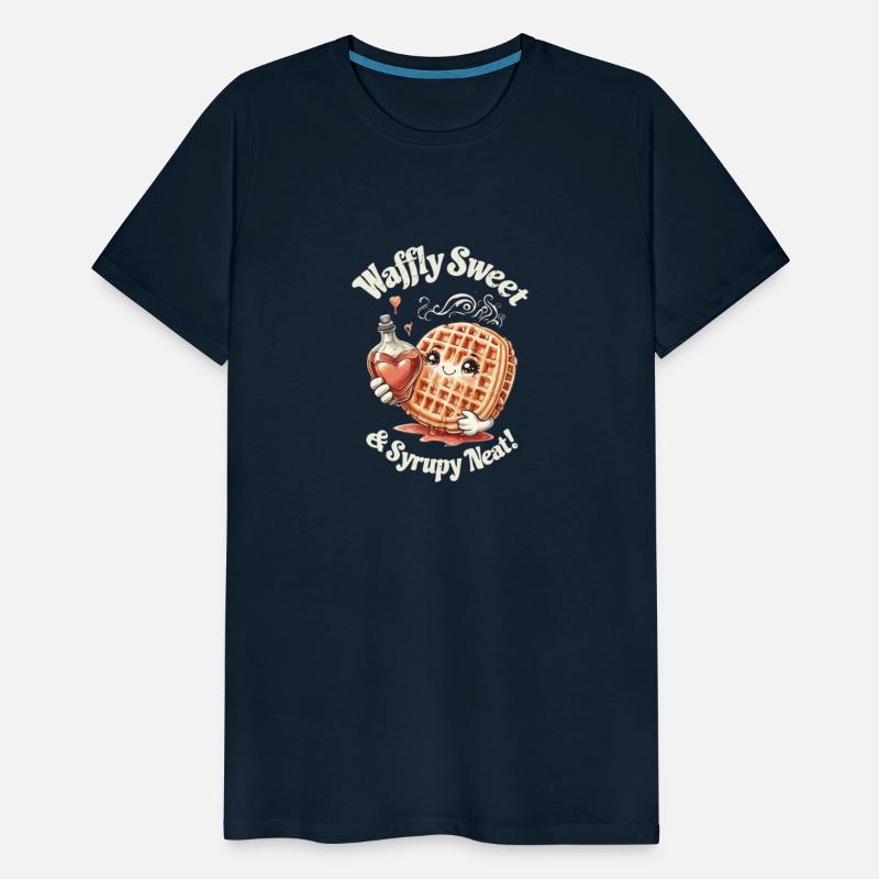 Waffle Cuteness Overload – Sweet & Syrupy T-Shirt