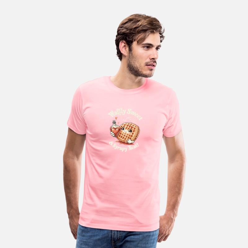 Waffle Cuteness Overload – Sweet & Syrupy T-Shirt