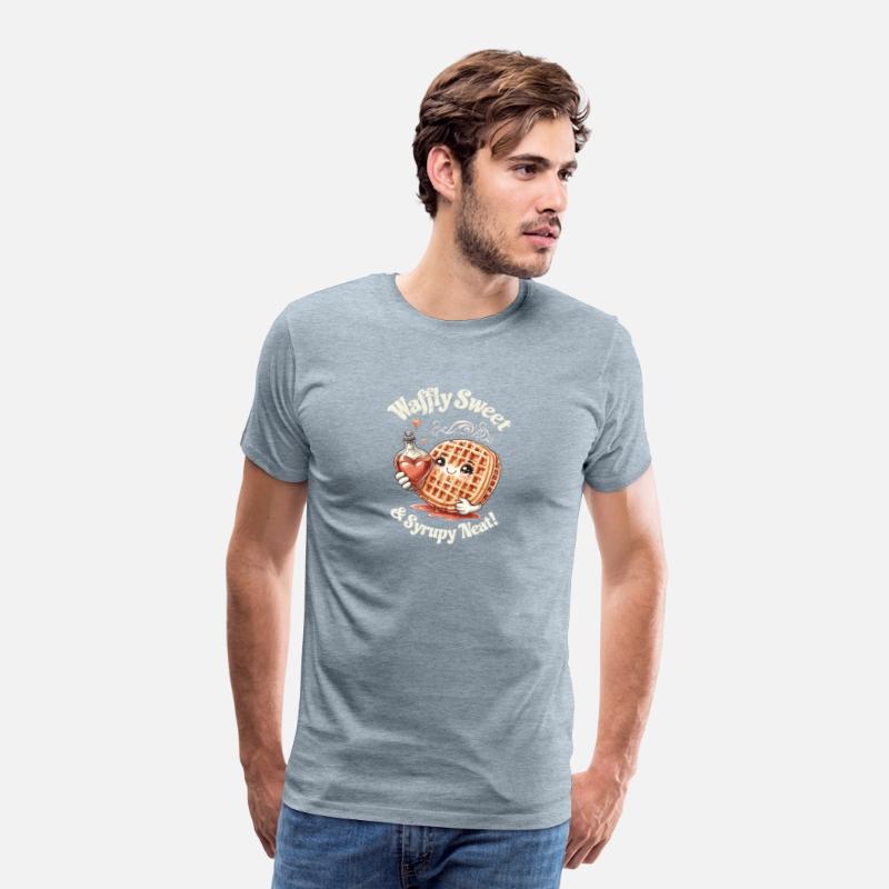 Waffle Cuteness Overload – Sweet & Syrupy T-Shirt