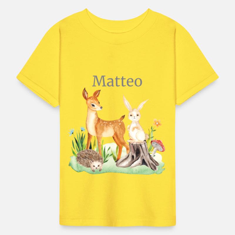 Waldtier Forest Animal Deer Hare Hedgehog Flowers