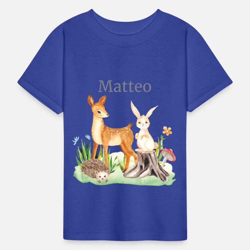 Waldtier Forest Animal Deer Hare Hedgehog Flowers