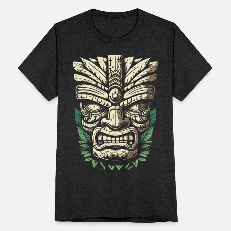 Ward off Evil with this Tiki Mask Design by gnarly