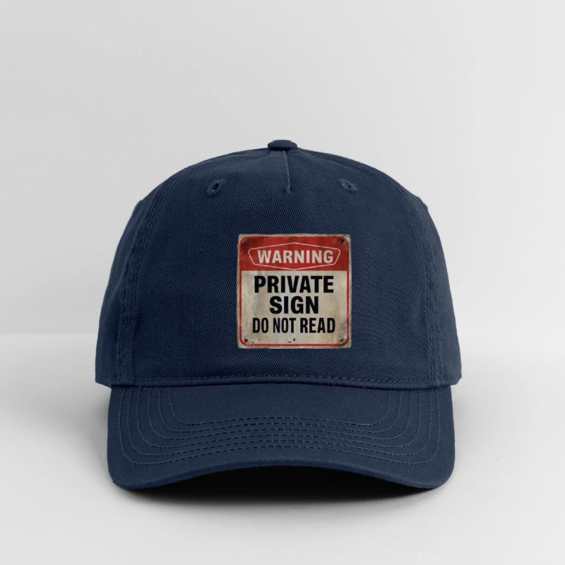 Warning Private Sign Do Not Read Caution Sign