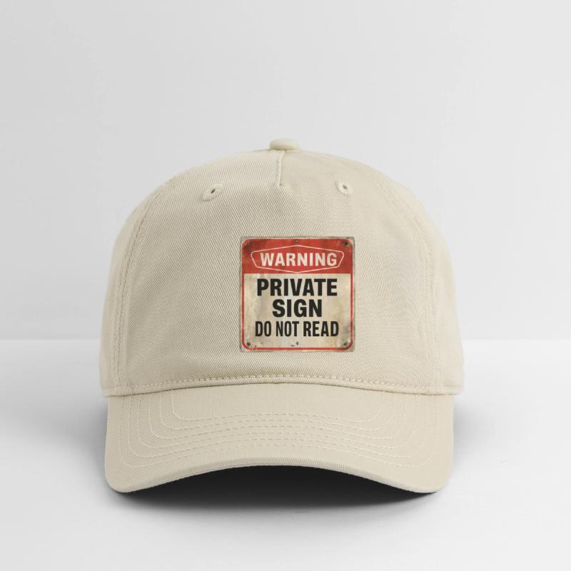 Warning Private Sign Do Not Read Caution Sign