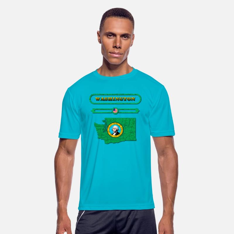 WASHINGTON MAP, WASHINGTON, UNITED STATES. SAMER B