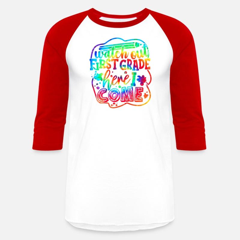 Watch Out 1st Grade Tie Dye Back to School Hello