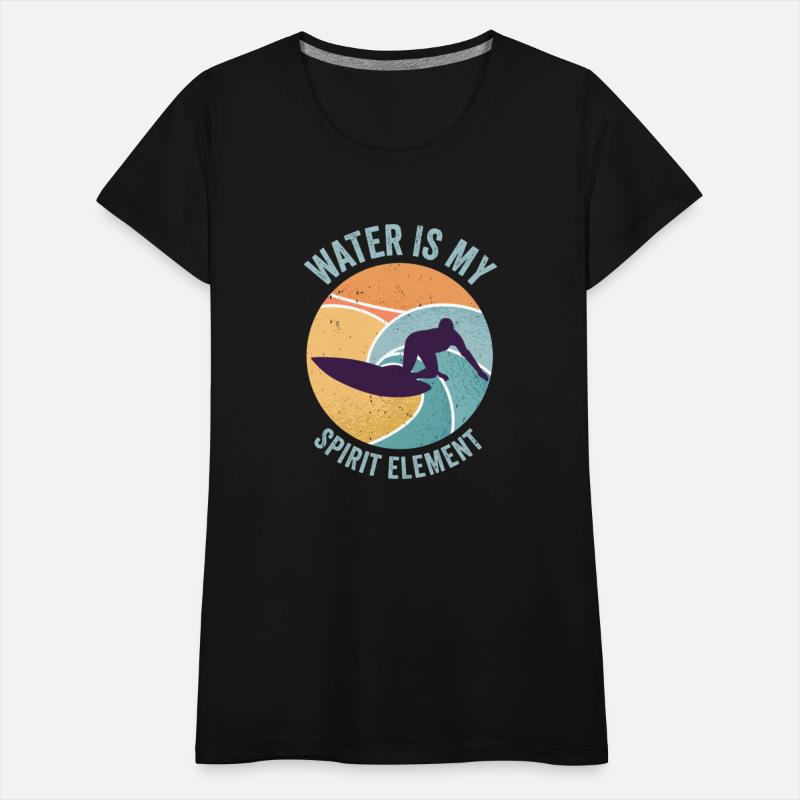 Water Wave Spirit Element Ocean Surfer