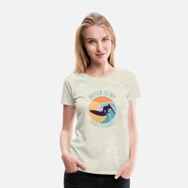 Water Wave Spirit Element Ocean Surfer