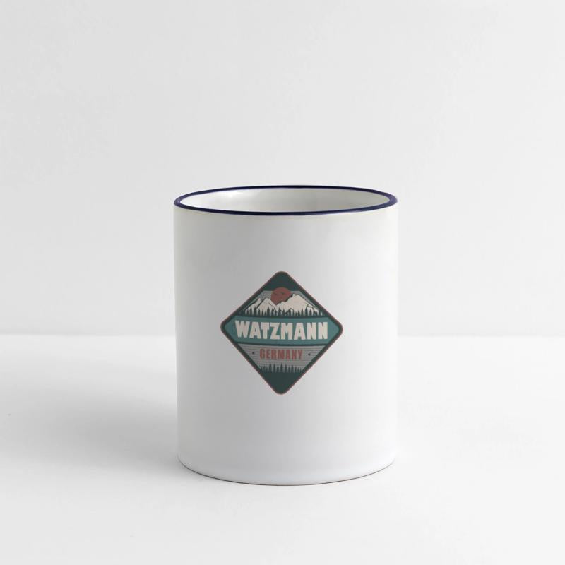 Watzmann Bavaria Germany Vintage Hiking Design