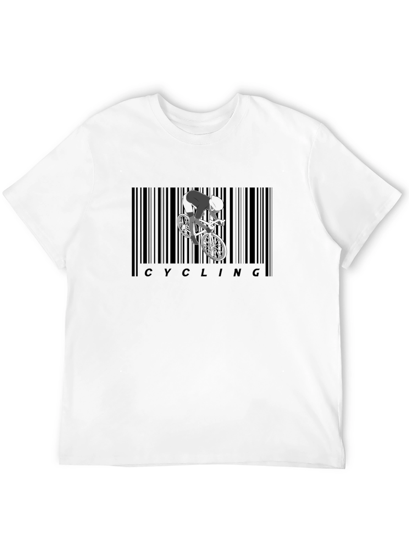 Cycling Barcode T-Shirt