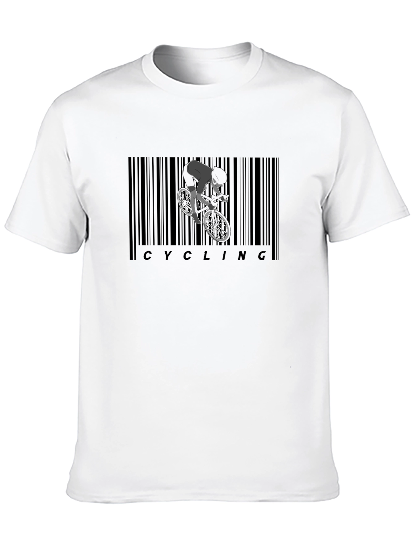 Cycling Barcode T-Shirt