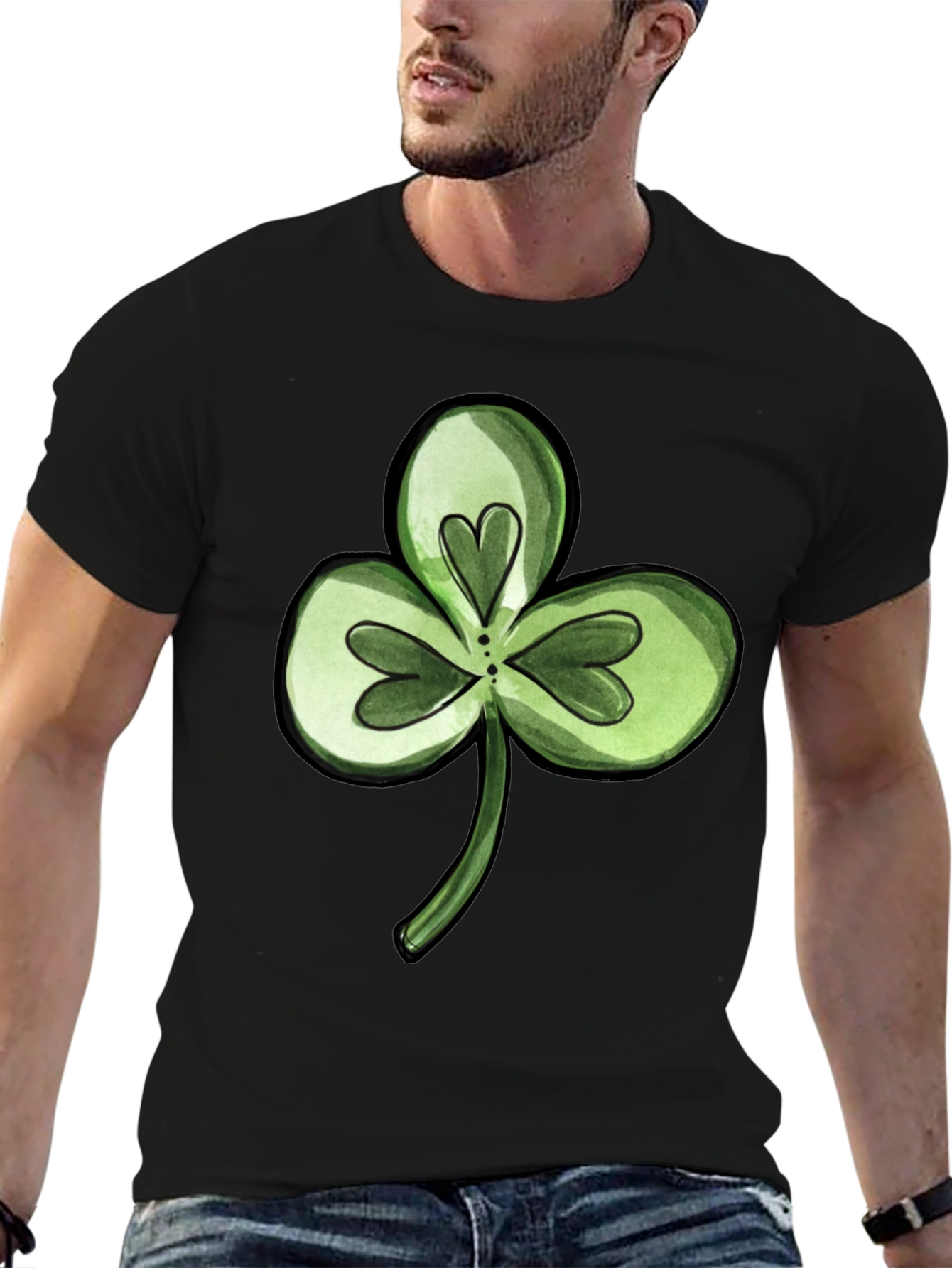 Shamrock T-Shirt: St. Patricks Day Luck