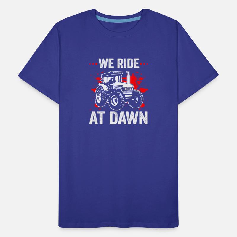 We Ride At Dawn Dad Lawn Mower Make Laugh Day Yard