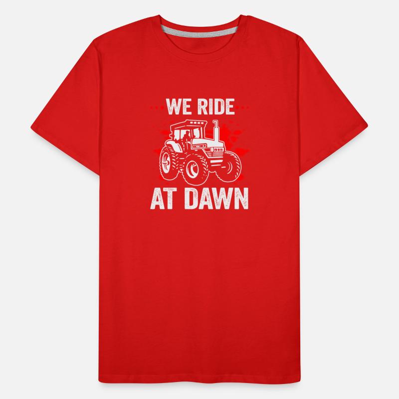 We Ride At Dawn Dad Lawn Mower Make Laugh Day Yard