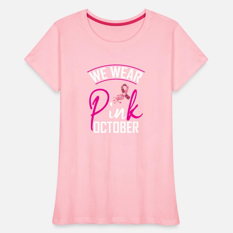 We Wear Pink In October Shirt Fight Cancer