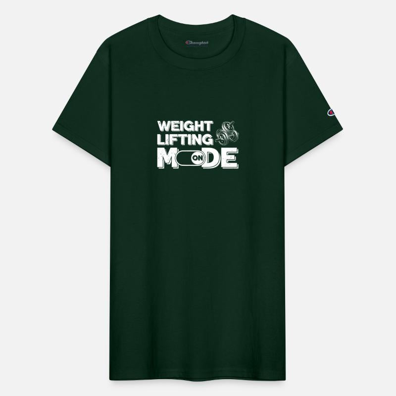 weight lifting mode on