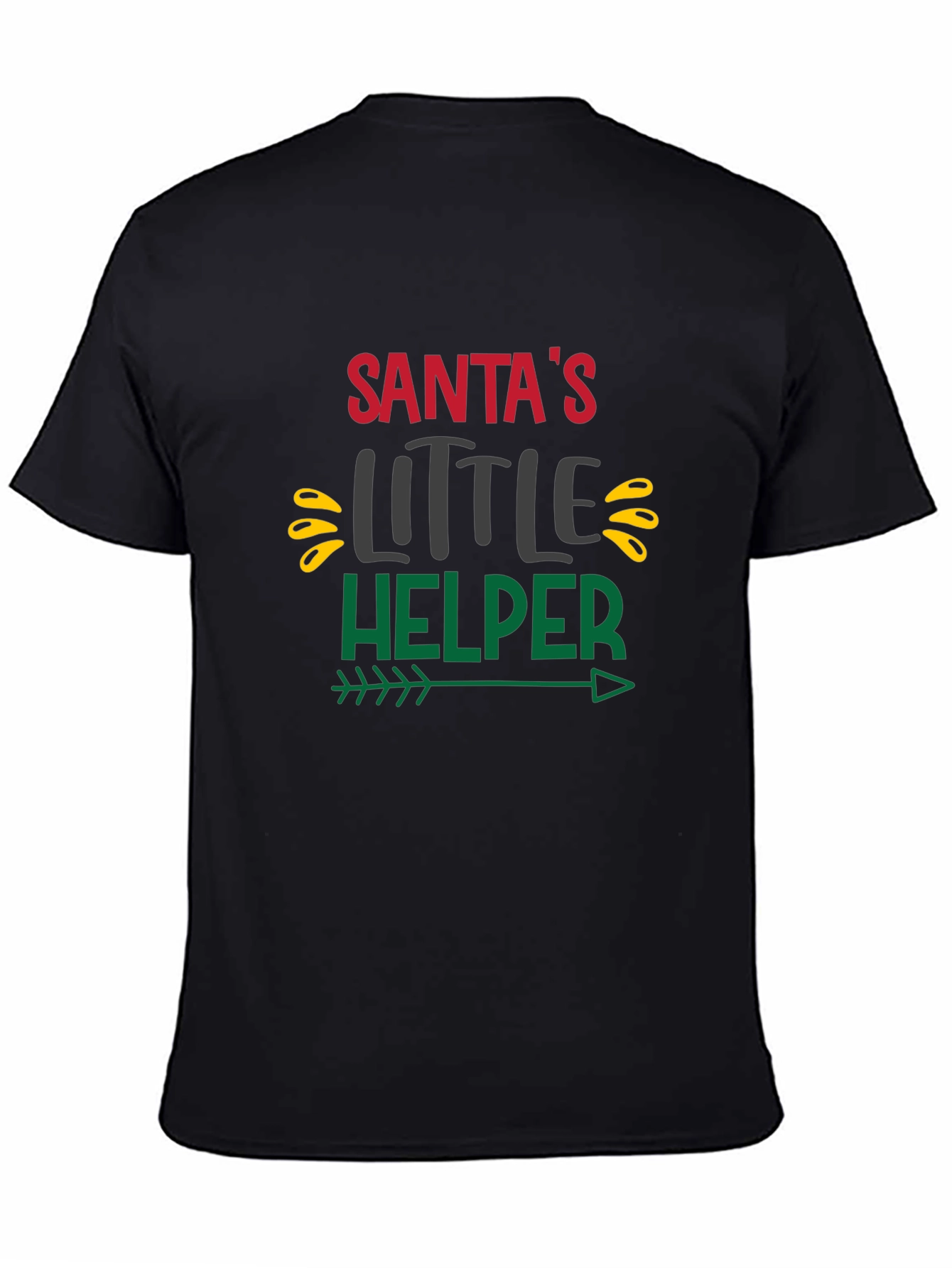Santas Little Helper Holiday T-Shirt