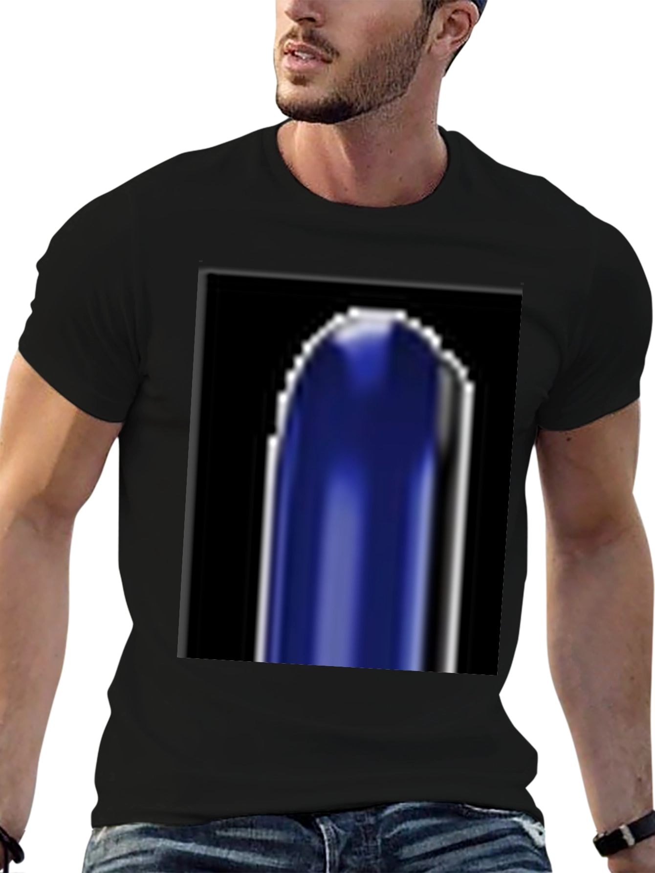 Stylus Graphic Tee - Modern Abstract Design