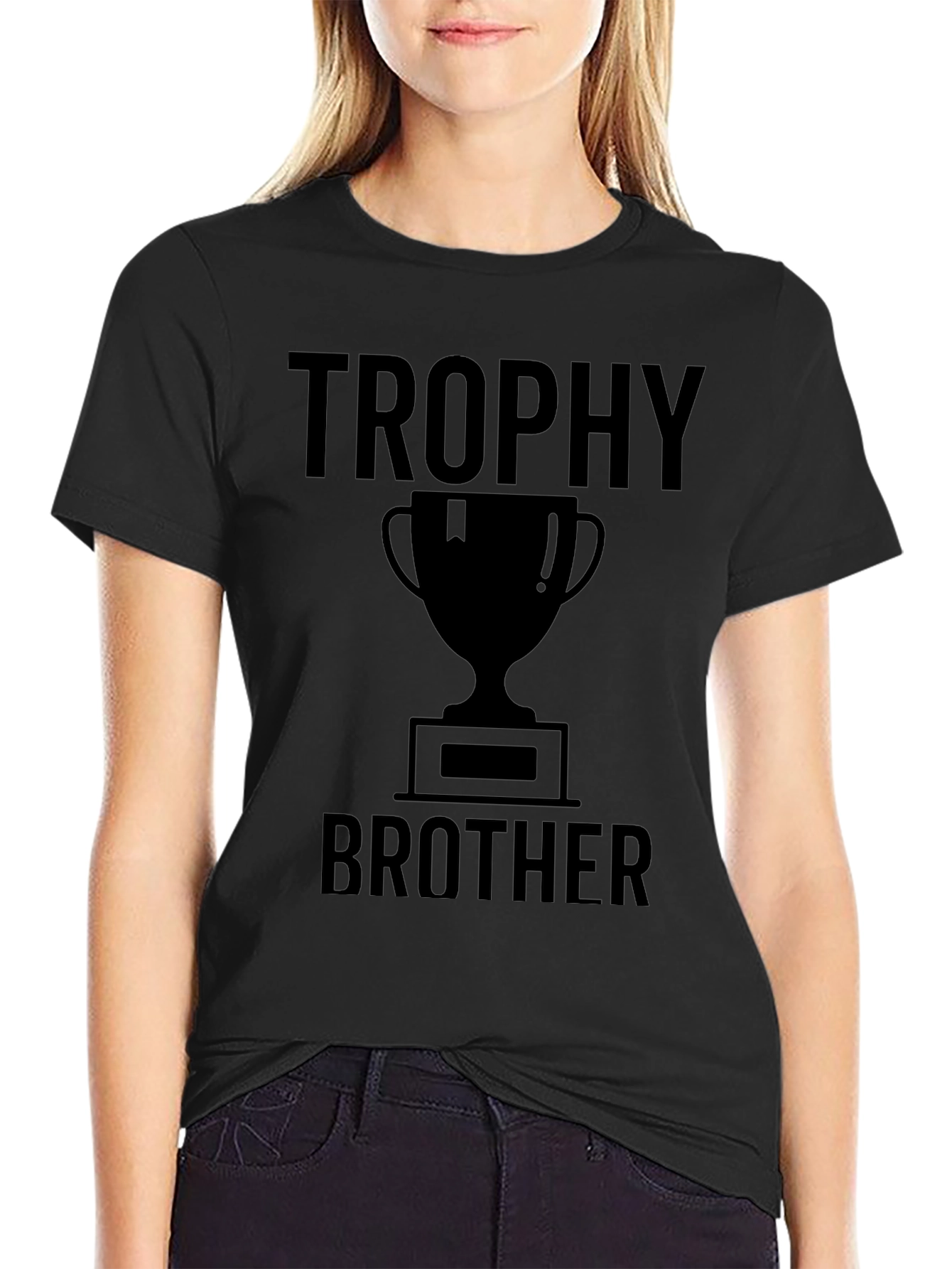 Trophy Brother Black T-Shirt