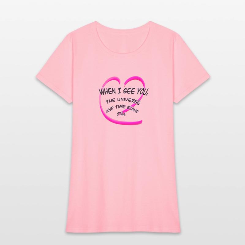 When I see you, the universe and time stand still