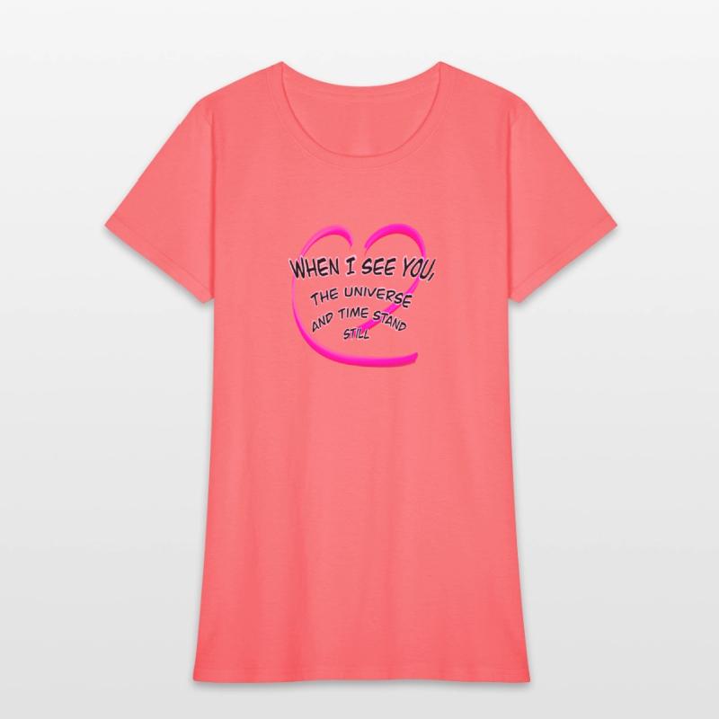 When I see you, the universe and time stand still