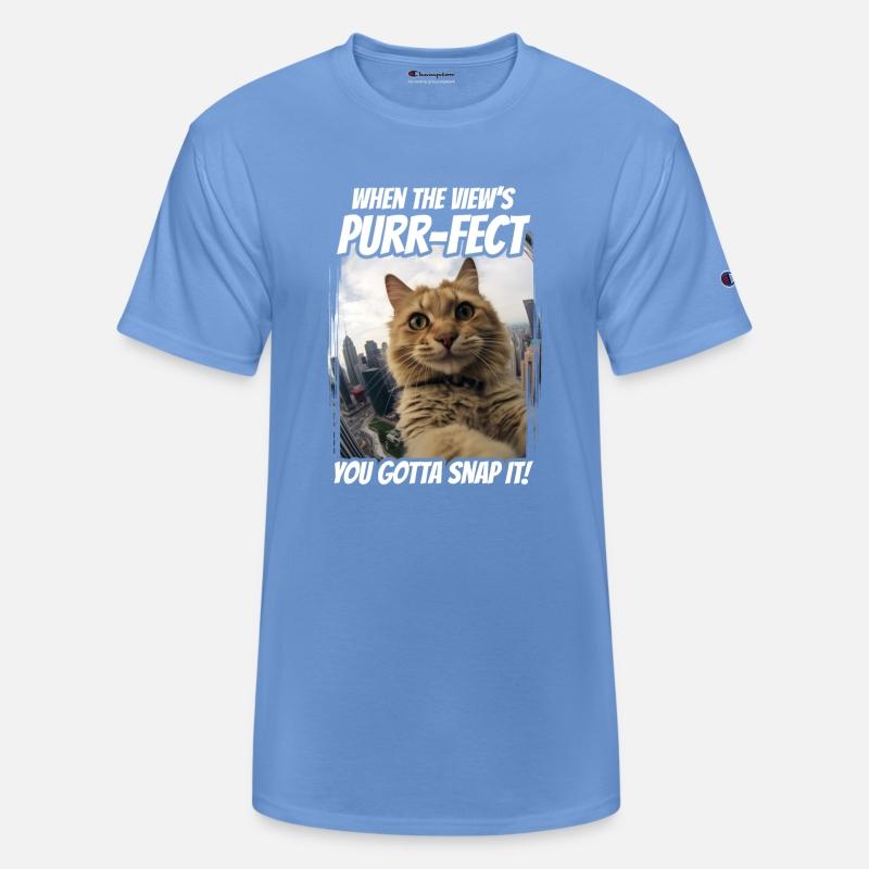 When The View Purr-fect Skyscraper Cute Selfie Cat