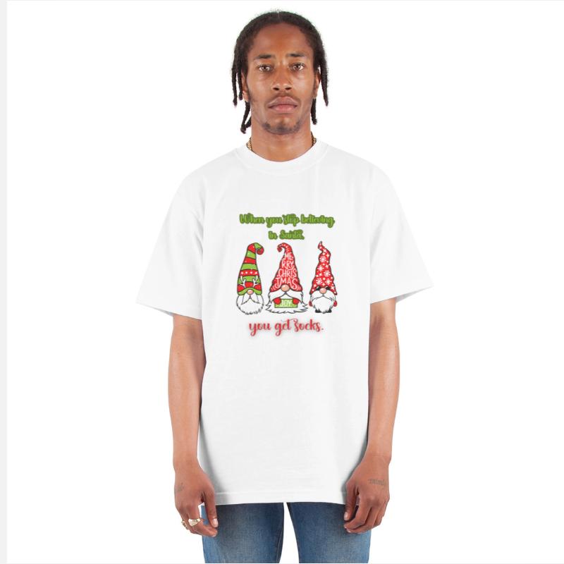 When You Stop Believing In Santa, You Get Socks Ch