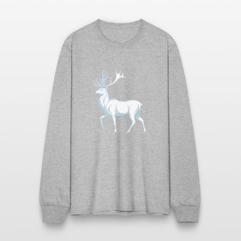 White Deer Stag Buck