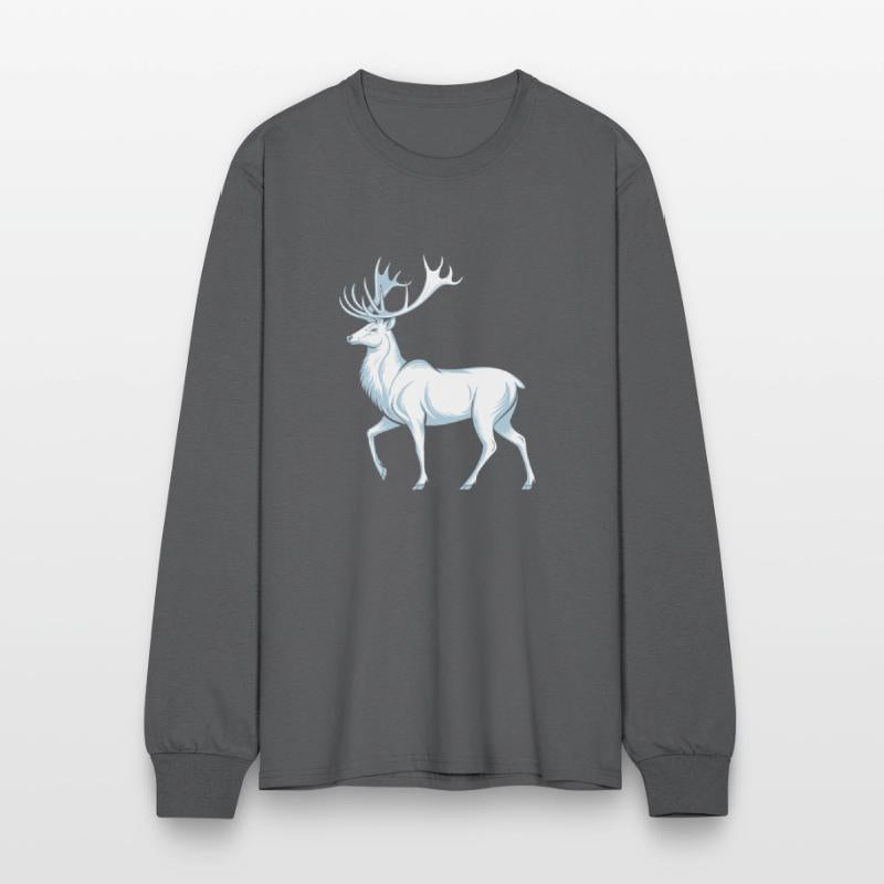 White Deer Stag Buck