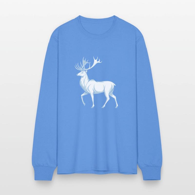 White Deer Stag Buck