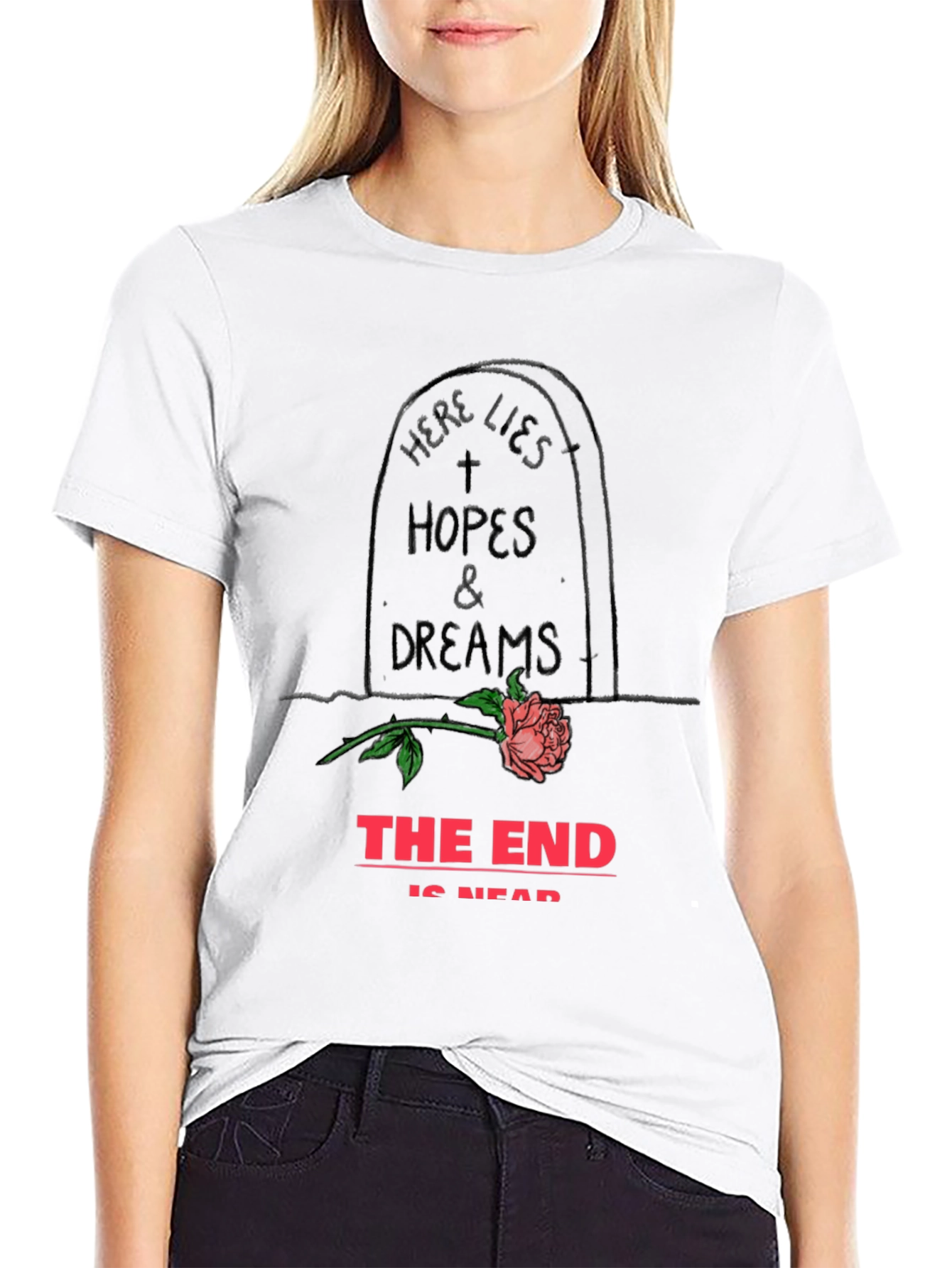 Hopes and Dreams Tombstone Graphic Tee