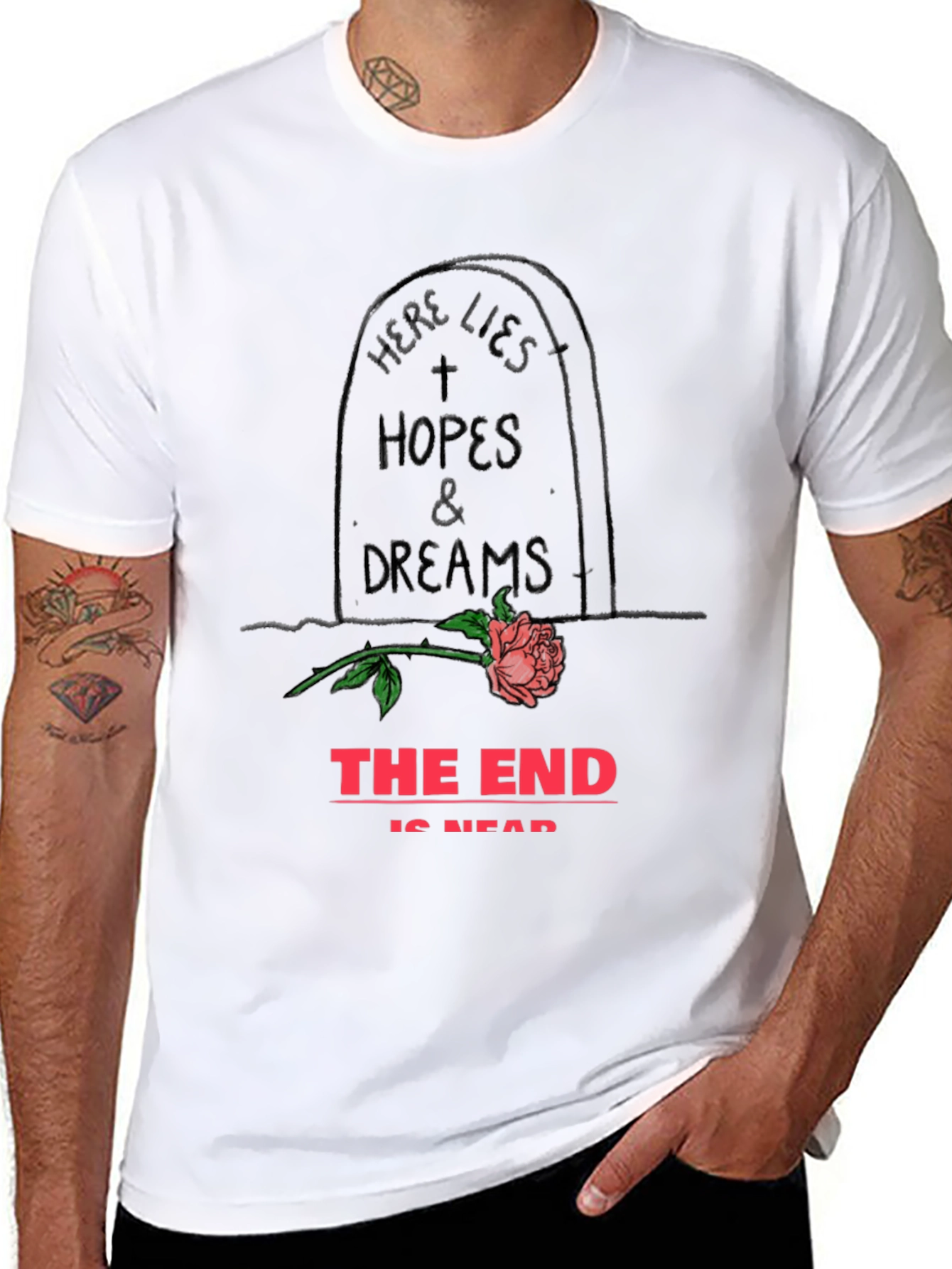Hopes and Dreams Tombstone Graphic Tee