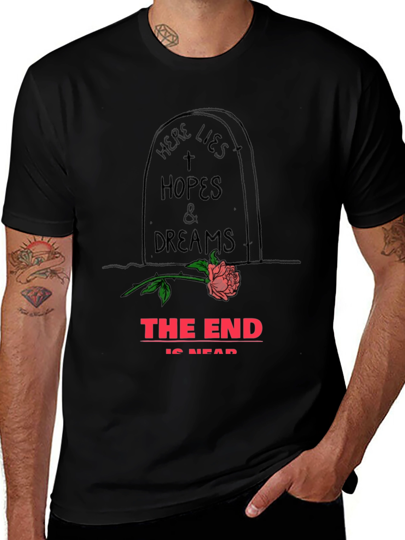 Hopes and Dreams Tombstone Graphic Tee