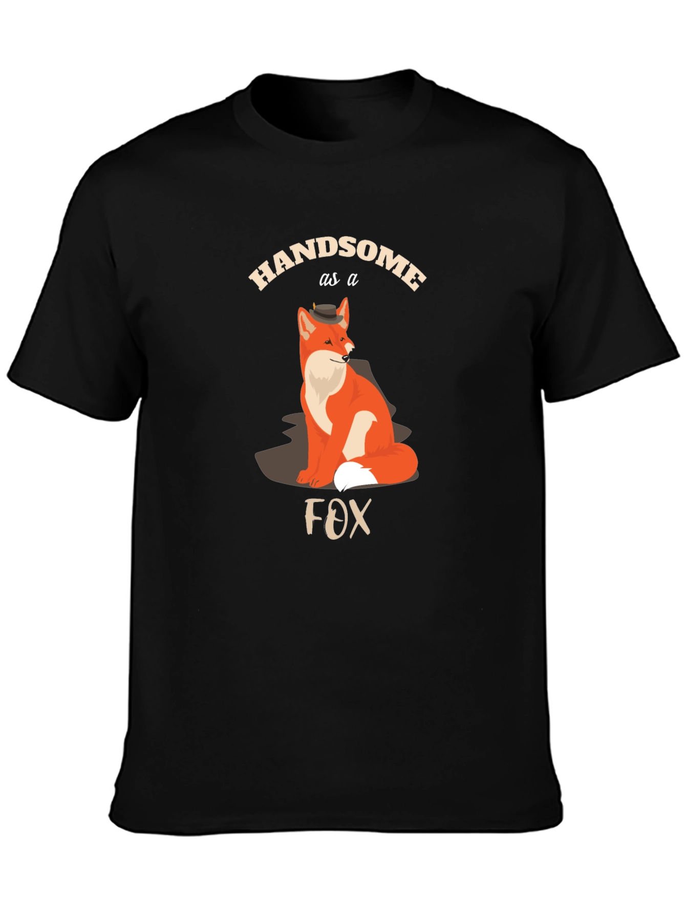 Handsome Fox Graphic T-Shirt