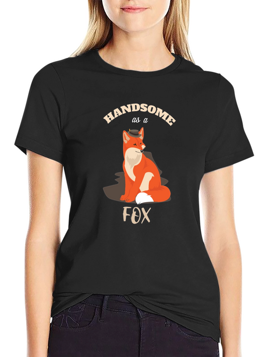 Handsome Fox Graphic T-Shirt