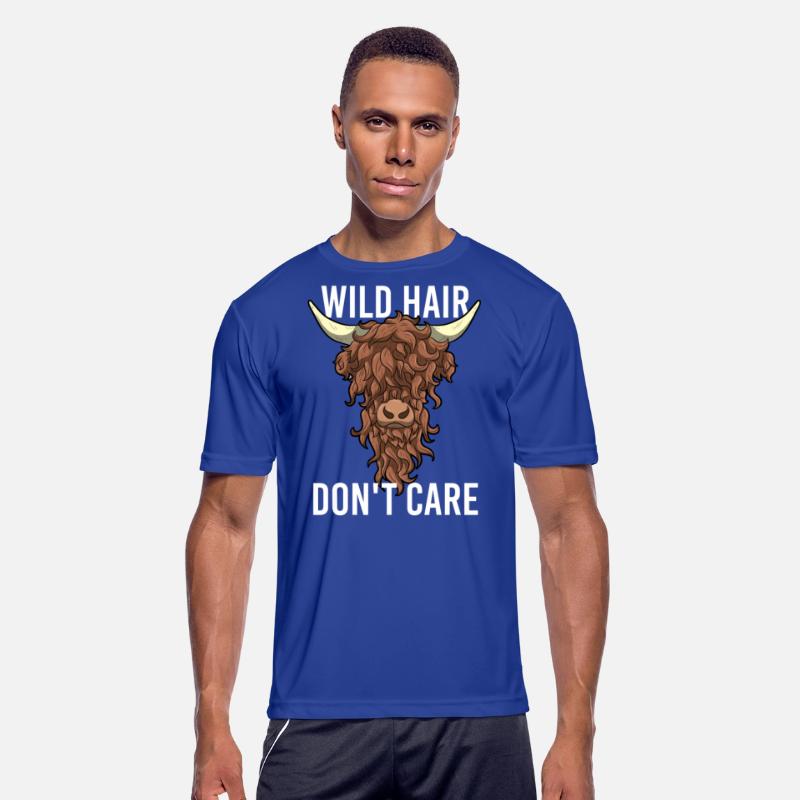Wild Hair Don't Care Hipster Hairstyles Gift Cow