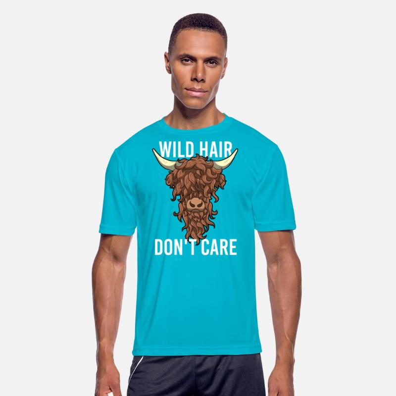 Wild Hair Don't Care Hipster Hairstyles Gift Cow