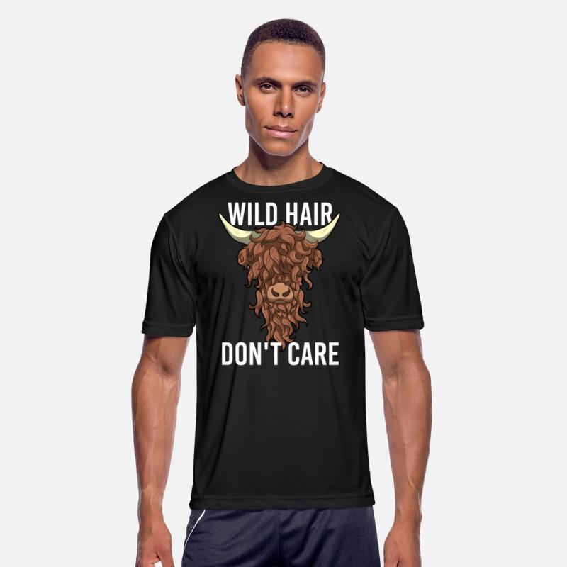 Wild Hair Don't Care Hipster Hairstyles Gift Cow
