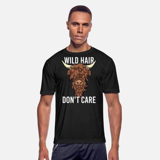 Wild Hair Don't Care Hipster Hairstyles Gift Cow
