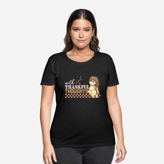 With Thankful Thoughts, Thanks Giving Design