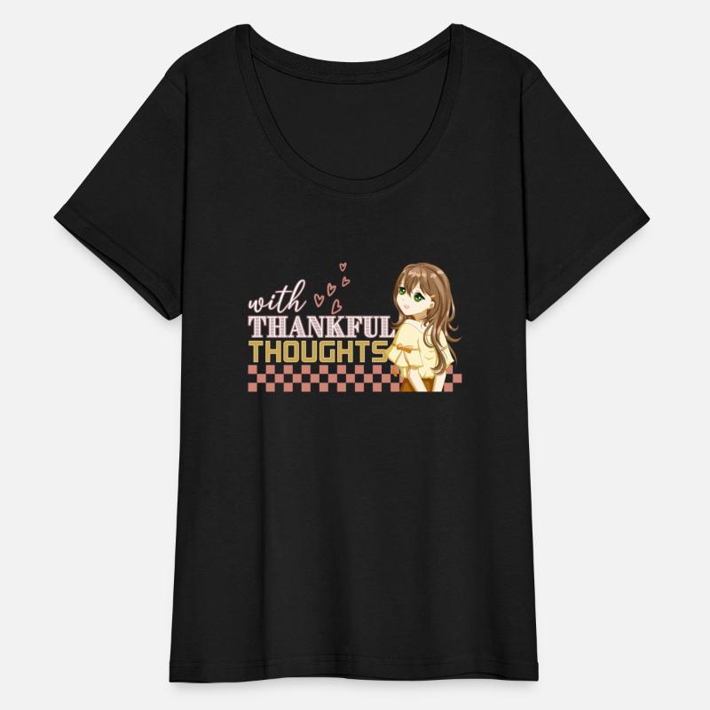 With Thankful Thoughts, Thanks Giving Design
